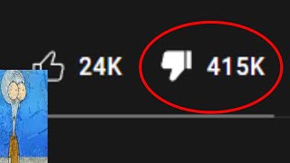 youtube when you can see the dislikes [upl. by Law]