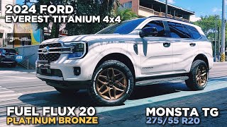 2024 Ford Everest Titanium  Fuel Flux 20quot  Monsta Terrain Gripper 275x55 R20  RNH Tire Supply [upl. by Curtis]