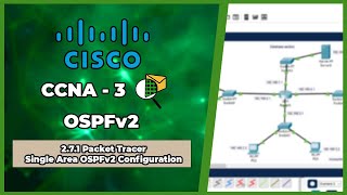 271  Packet Tracer Single Area OSPFv2 Configuration  Türkçe ÇÖZÜM [upl. by Anauqaj]