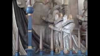 Monument to Mary Boleyns granddaughter at Bisham Parish Church [upl. by Leitnahs919]