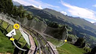 Mountain roller coaster Switzerland [upl. by Johnathon59]