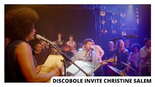 DISCOBOLE ORCHESTRA invite CHRISTINE SALEM  LA PLI LIVE [upl. by Nessej]