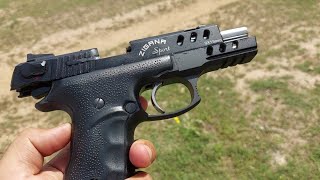 9MM Zigana Sports Full Black Fully Automatic Testing [upl. by Ongineb31]