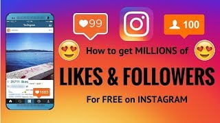 INSTAGRAM  GET UNLIMITED LIKES  FOLLOWERS 100  PROOF SIM PLE TRICK  2018 [upl. by Knorring]