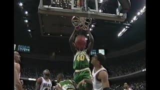 Shawn Kemp  Sonics at Heat  21794 [upl. by Ciel]