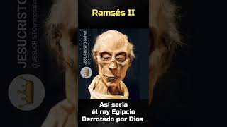 Así seria el rey Egipcio Ramsés II reels shorts history share jesus views biblia viralshort [upl. by Llyrehc60]