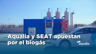 Aqualia y SEAT apuestan por el biogás  Proyecto Smart Green Gas  Aqualia [upl. by Atnicaj]