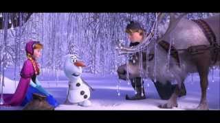 Frozen Meeting Olaf Clip HD [upl. by Michail623]