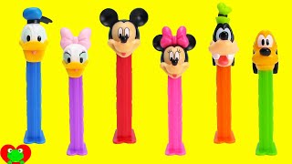 Mickey Mouse Club House Pez Dispensers with Minnie Mouse and More [upl. by Gunas435]