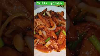 Chilli potato recipe viralshorts food Ayyumcooking [upl. by Fabrianna]