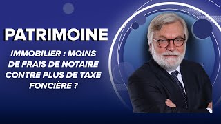 Immobilier  moins de frais de notaire et plus de taxe foncière [upl. by Ilek137]