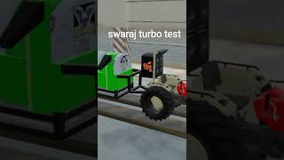 swaraj turbo test     new trending yt shorts shortvideo [upl. by Reldnahc]