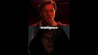 Obi Wan Kenobi vs Anakin Skywalker edit starwars 1v1 debate prequels mustafar [upl. by Quintina]