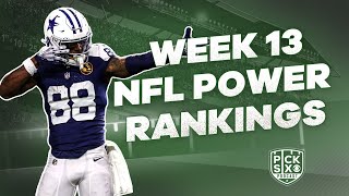 Week 13 NFL Power Rankings Lions out of top 5 Hall of Fame ballots  blind ranking fight songs [upl. by Ahab]