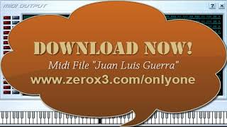 Guavaberry  Juan Luis Guerra  Midi File OnlyOne [upl. by Arem]