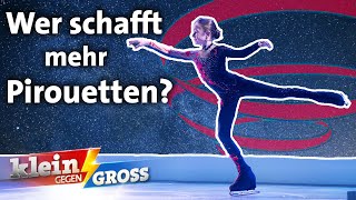 EiskunstlaufChallenge Schafft 11Jährige mehr StandPirouetten als Weltmeisterin Denise Biellmann [upl. by Nicodemus]