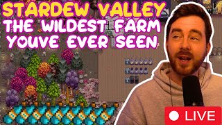 Mega Stardew Valley Farm  The road to one billion gold [upl. by Schilt]