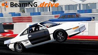 Drag Racing The BoostedBoiz MR2  BeamNGdrive [upl. by Aseneg]