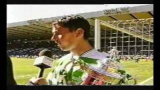 Celtic 3  0 Hibernian Scottish Cup Final 2001 Part 2 [upl. by Sykleb133]