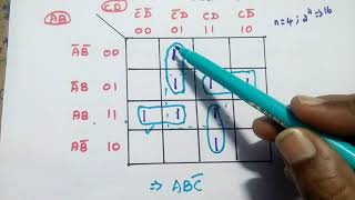 Simplification of SOP using K Map Minterms  Important problems solved [upl. by Nrehtac205]