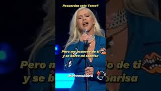 Christina aguilera  pero me acuerdo de ti christinaaguilera lyricvideo [upl. by Itak]