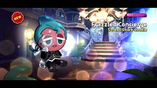 Sorbet Shark Cookie’s Frazzled Concierge Costume Animation  CookieRun Kingdom [upl. by Naimad673]