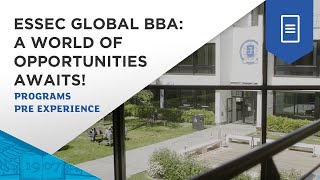 ESSEC Global BBA A world of opportunities awaits  ESSEC Programs [upl. by Yenhpad538]