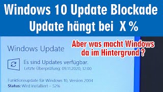 Windows 10 Update Blockade 😕️ Assistent runterladen ▪️ Update hängt ▪️ Aktualisierung starten [upl. by Refotsirk]