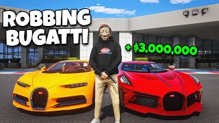 Robbing Bugatti Dealership in GTA RP [upl. by Weixel705]