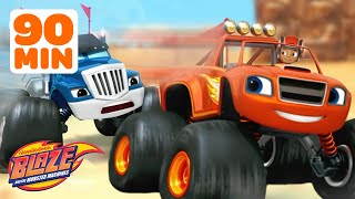 Blaze Finds Treasure Races Rescues amp Missions 💨 w AJ  3 Hours  Blaze and the Monster Machines [upl. by Andriana]