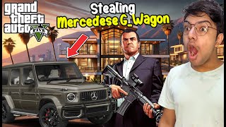 Stealing a Rich Gang Leaders Mercedes AMG GWagon In Gta 5  GTA V GAMEPLAY 2 [upl. by Boony280]