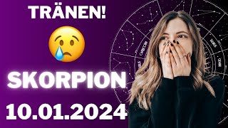 SKORPION ♏️😢DU WIRST WEINEN 😭 Horoskop  10Januar 2024 skorpion tarot [upl. by Reerg]