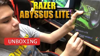 ¡UNBOXING DE RAZER ABYSSUS LITE  RAZER GOLIATHUS MOBILE [upl. by Nairrad]