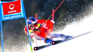 FIS Alpine Ski World Cup  Mens Giant Slalom RUN 1  Adelboden SUI  2024 [upl. by Aigil]