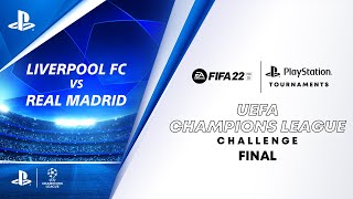 FIFA 22  UEFA Champions League Challenge Final  PlayStation Tournaments [upl. by Daggett]