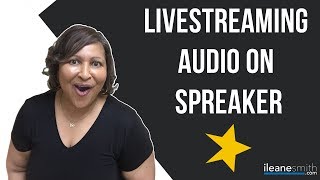 Spreaker Studio App Live Streaming Audio Demo [upl. by Eliga]