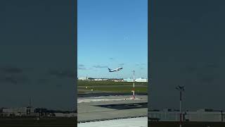 FlyDubai Takeoff flydubai planes aviation planesspotting chopinairport [upl. by Tiffany]