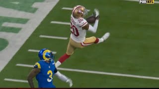 Ambry Thomas “Pick at SoFi” sends 49ers to the playoffs [upl. by Carmine639]