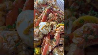 Seafood boil recipe  chefflocko foodie seafoodboil seafood fyp recipe howto foryou seafood [upl. by Ezechiel888]