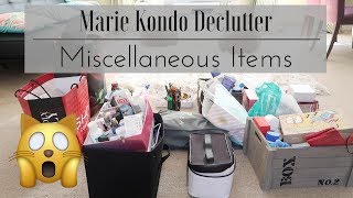 Marie Kondo Declutter  Miscellaneous Items [upl. by Mond445]