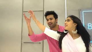 sameeksha sud with mohak 🥳🤩 Raatan lambiyan  sameeksha sud Instagram reels  dance video 💃 [upl. by Lacefield]