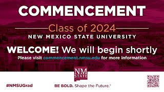 NMSU Undergraduate Commencement  Fall 2024 [upl. by Kelda]