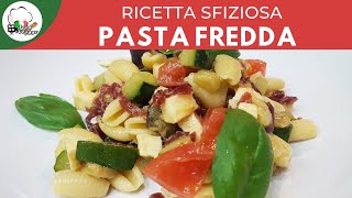 INSALATA DI PASTA FREDDA IN 1 MINUTO  ricette veloci  FoodVlogger [upl. by Rimahs]