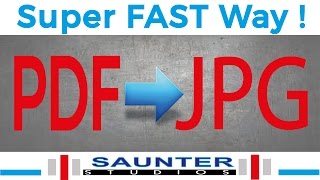 How to convert PDF to JPG without internet without any software [upl. by Gmur]