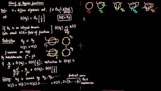 Sheaf Regular functions [upl. by Tnarg]