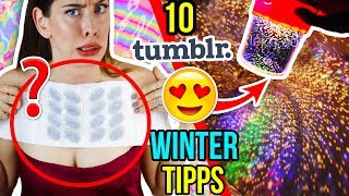 10 MEGA DINGE DIE DEIN LEBEN IM WINTER VEREINFACHEN 😲❄️ [upl. by Jarad]