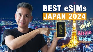 BEST eSIMs for Japan Travel 2024 Review Mobal vs Ubigi vs Airalo [upl. by Eve]