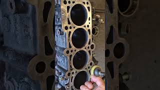 Resurfacing the Cylinder Head and Engine Block automobilemechanic carpartenginepartdiyrepair [upl. by Laufer49]