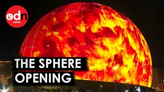 Inside Mindblowing Las Vegas Sphere Venue with Stunning Spectacle [upl. by Krenn]