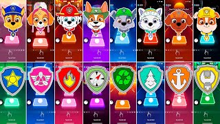 Paw Patrol All Video Megamix CHASE VS SKYE VS MARSHALL VS TRACKER VS ROCKY VS EVEREST VS ZUMA [upl. by Lytton]